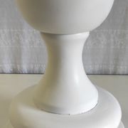 XXL lamp foot in turned wood – 60s/70s