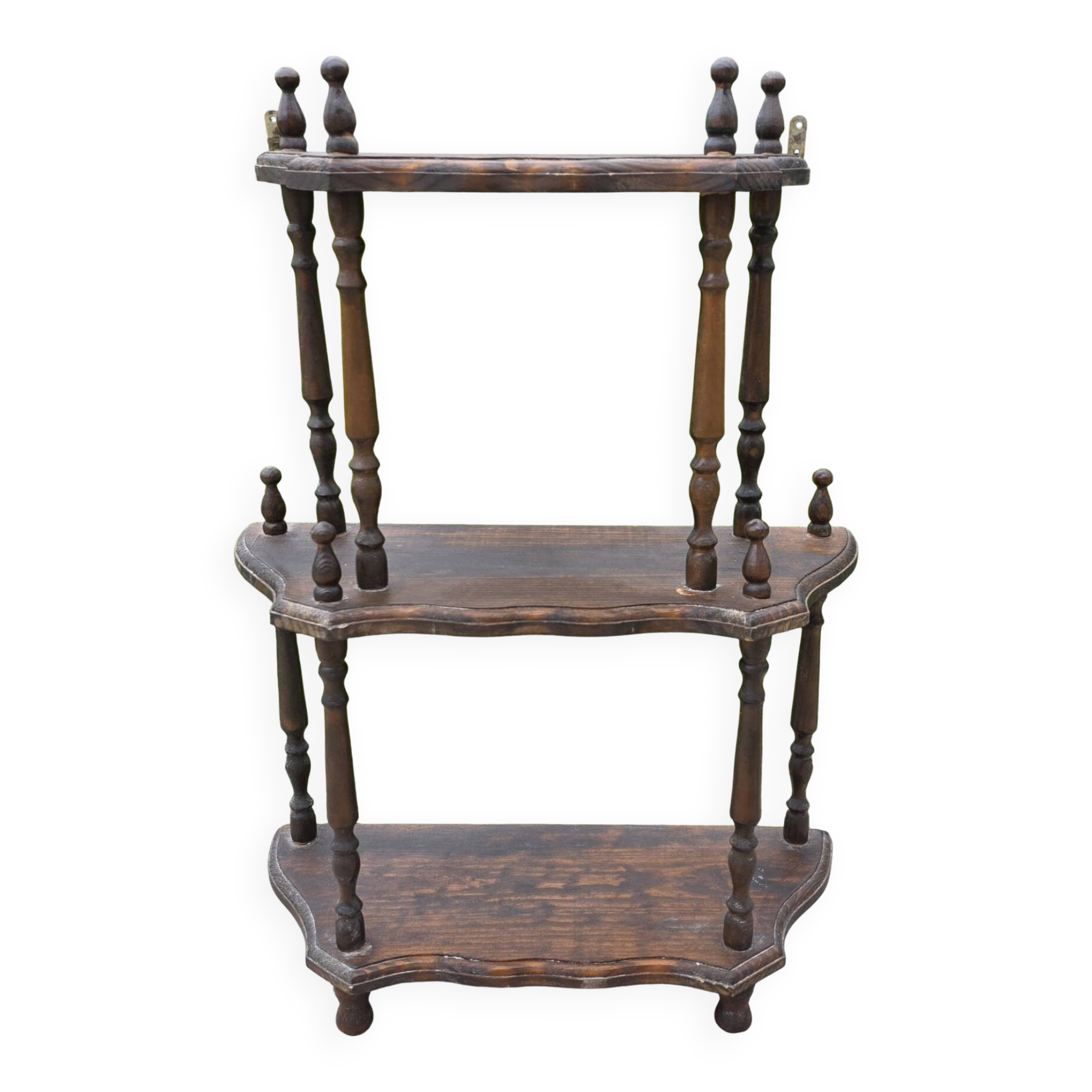 Three-tier shelf