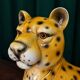 Ceramic leopard, Italy, circa 1960