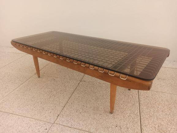 Very beautiful coffee table by Georges Tigien, 1960s