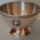 Cut in silver metal english cavalier