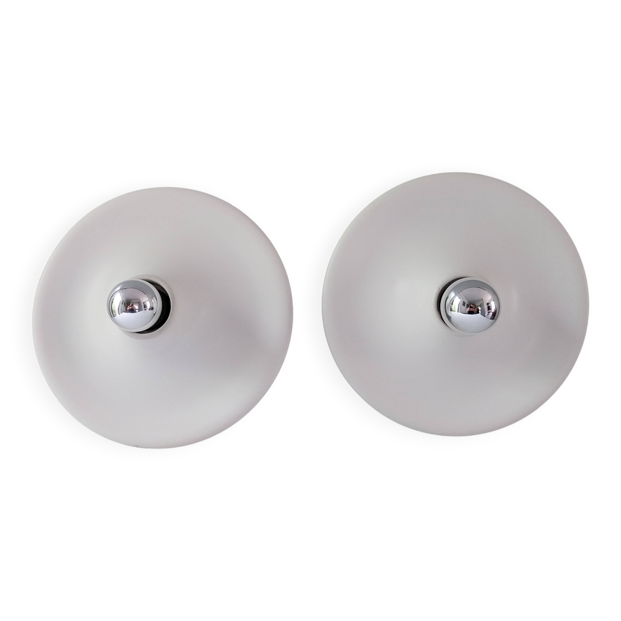 Italian design wall lamps Targetti - 70's
