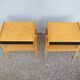 Pair of Scandinavian bedside tables by ab carlström & co möbelfabrik