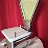 Old Berkel stainless steel scale worn 2 kilos