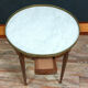 Louis XVI table in mahogany with 2 zippers writing