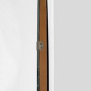Large Vintage Mirror with silkscreen printing, from the 1950s.