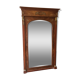 19th century Rmpire style mahogany trumeau mirror