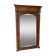 19th century Rmpire style mahogany trumeau mirror