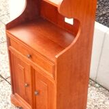 Table de chevet en merisier, style Louis-Philippe