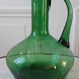 Green bottle / pitcher 60s-70s