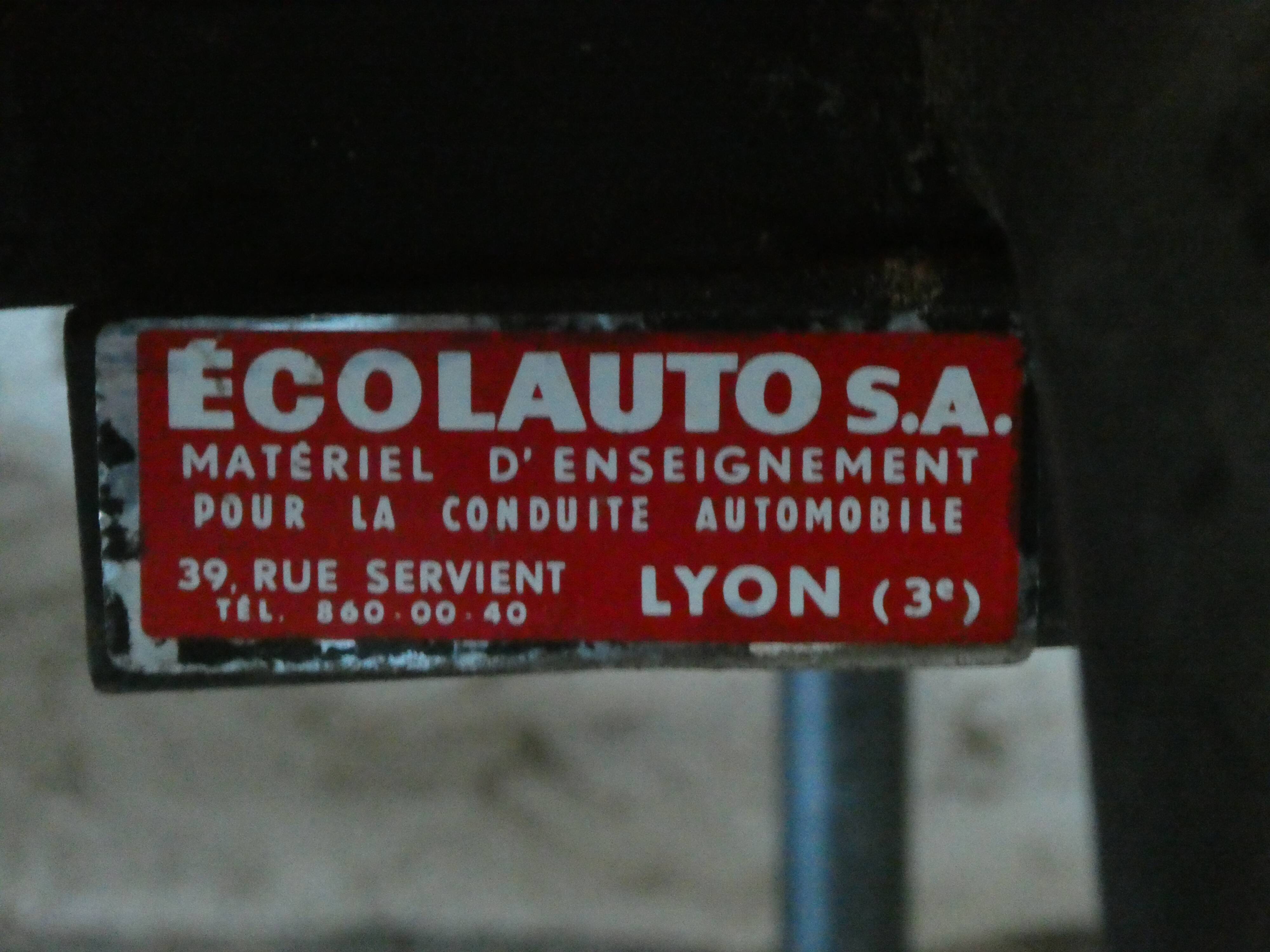 Pair of chairs 60s Ecolauto