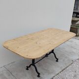Table de restaurant bistrot en fonte -1m76