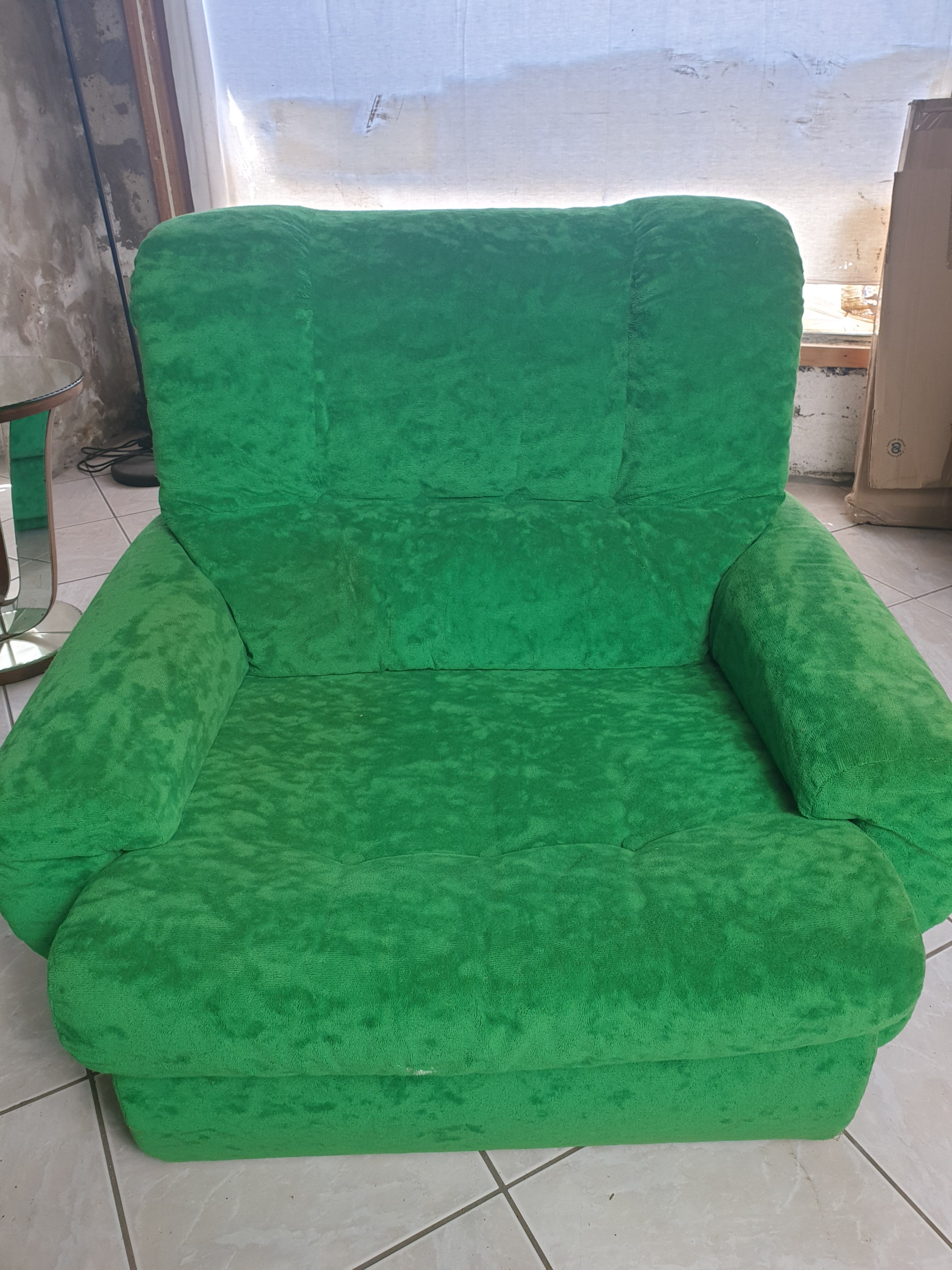 7-seater vintage modular sofa