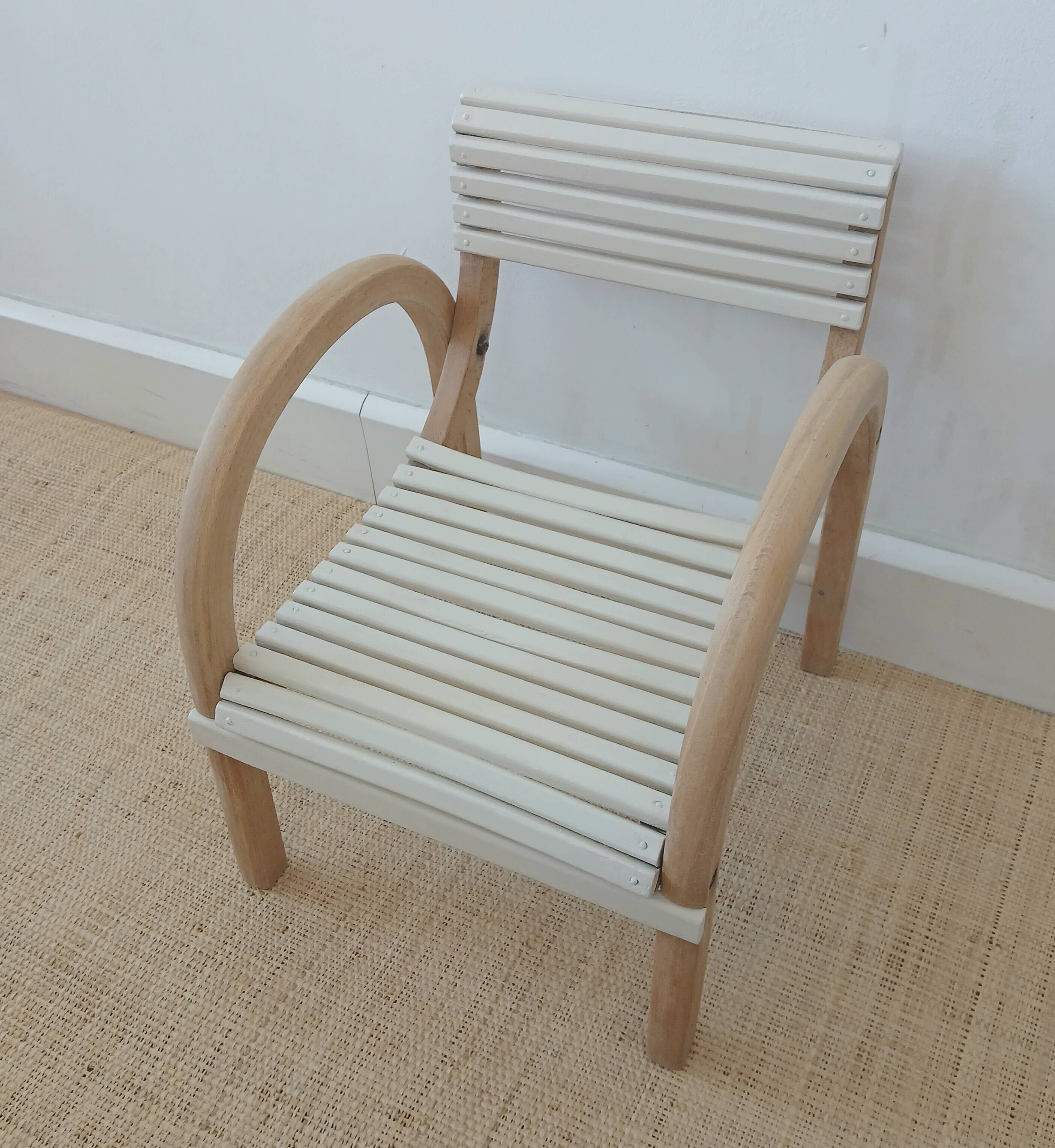 Chaise Baumann en bois courbe