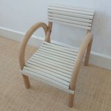 Chaise Baumann en bois courbe