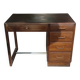 Vintage wooden desk – 5 drawers – 1960s