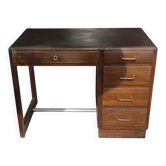Vintage wooden desk – 5 drawers – 1960s