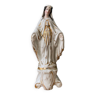 Virgin porcelain of Paris XIXth