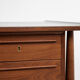 Midcentury Danish desk in teak by Arne Vodder for HP Hansen 1960s