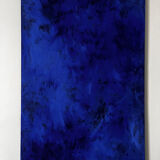 “Deep Blue” : Acrylic Painting on Cotton Canvas.