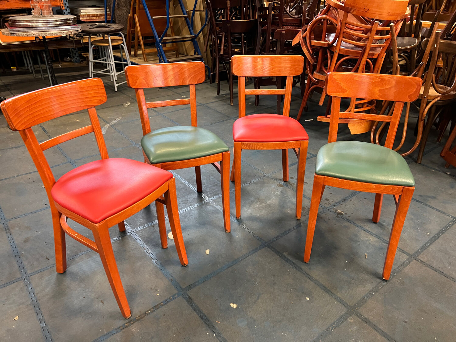 Set of 4 bistro chairs