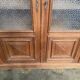 Glass library in solid oak 1900