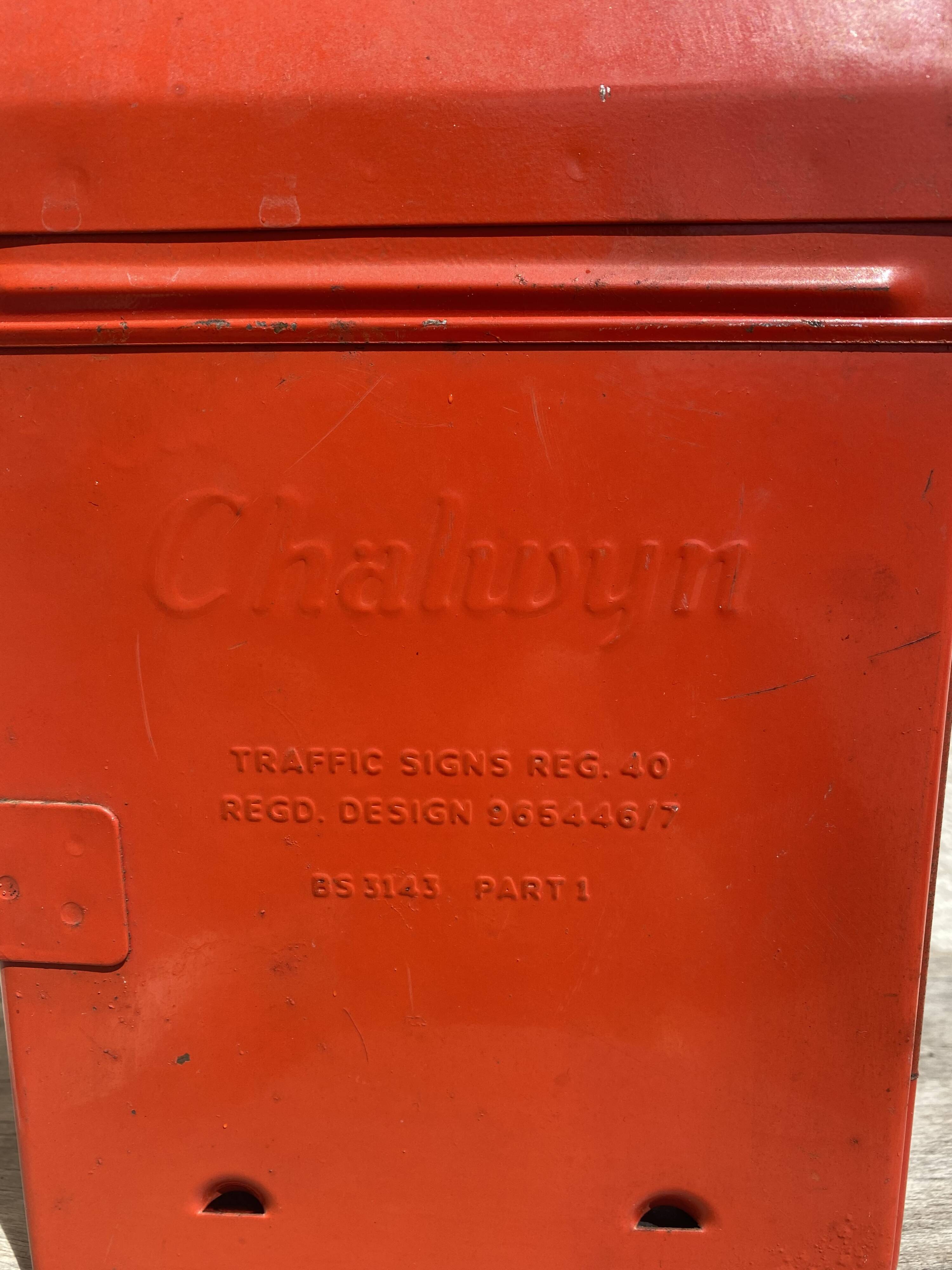 Ancient Railway Lantern Chalwyn 38cm 60's