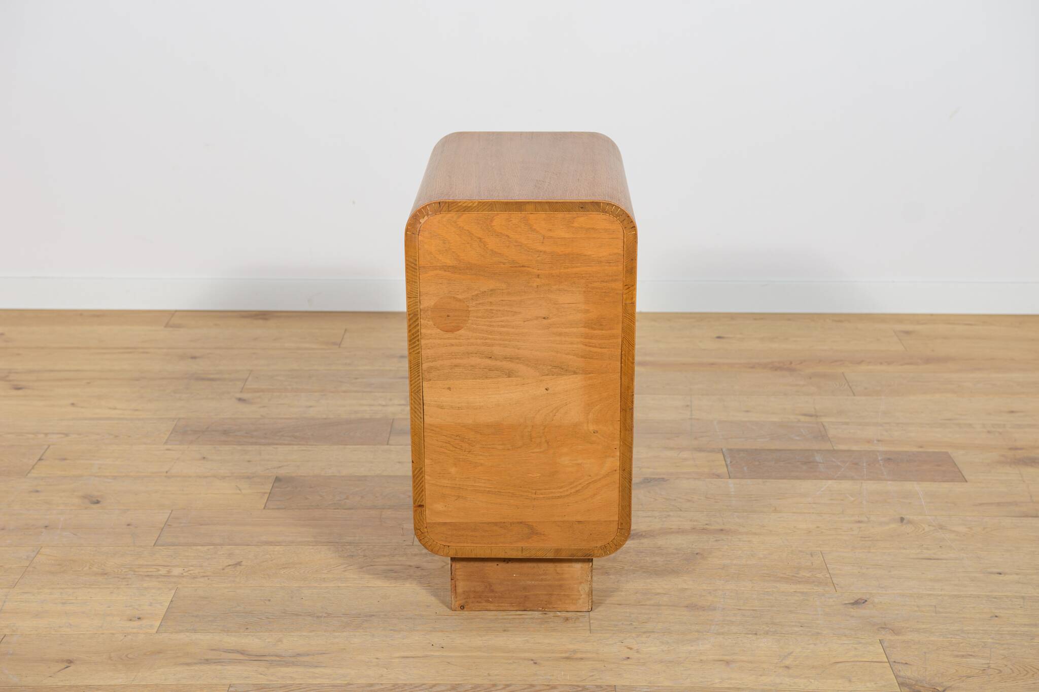 Art Deco Nightstands, Former Czechoslovakia, 1950s, Set of 2