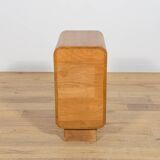 Art Deco Nightstands, Former Czechoslovakia, 1950s, Set of 2