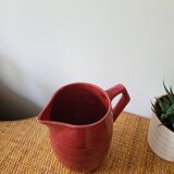 Glazed porcelain pitcher
