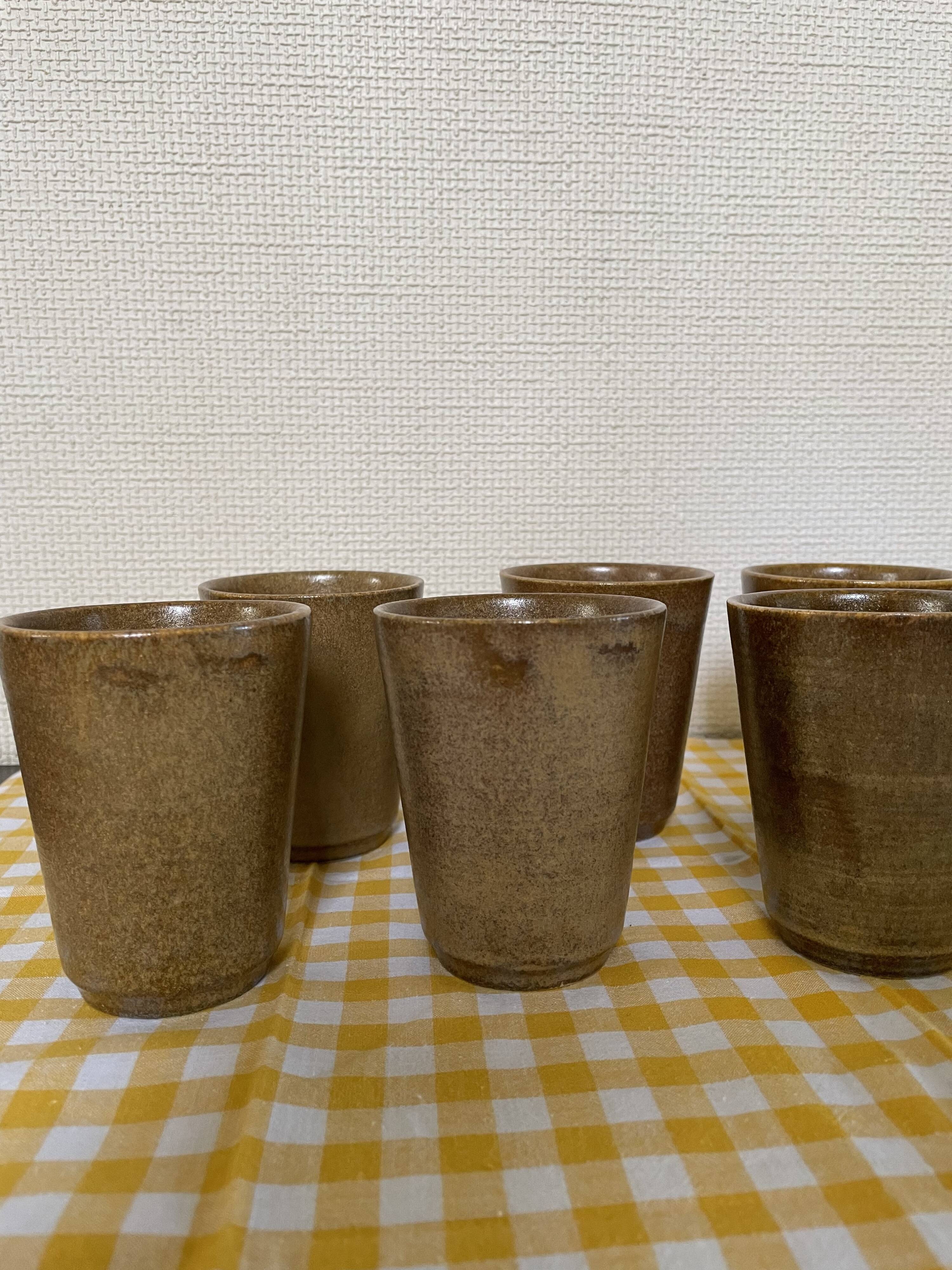 Digoin stoneware mugs