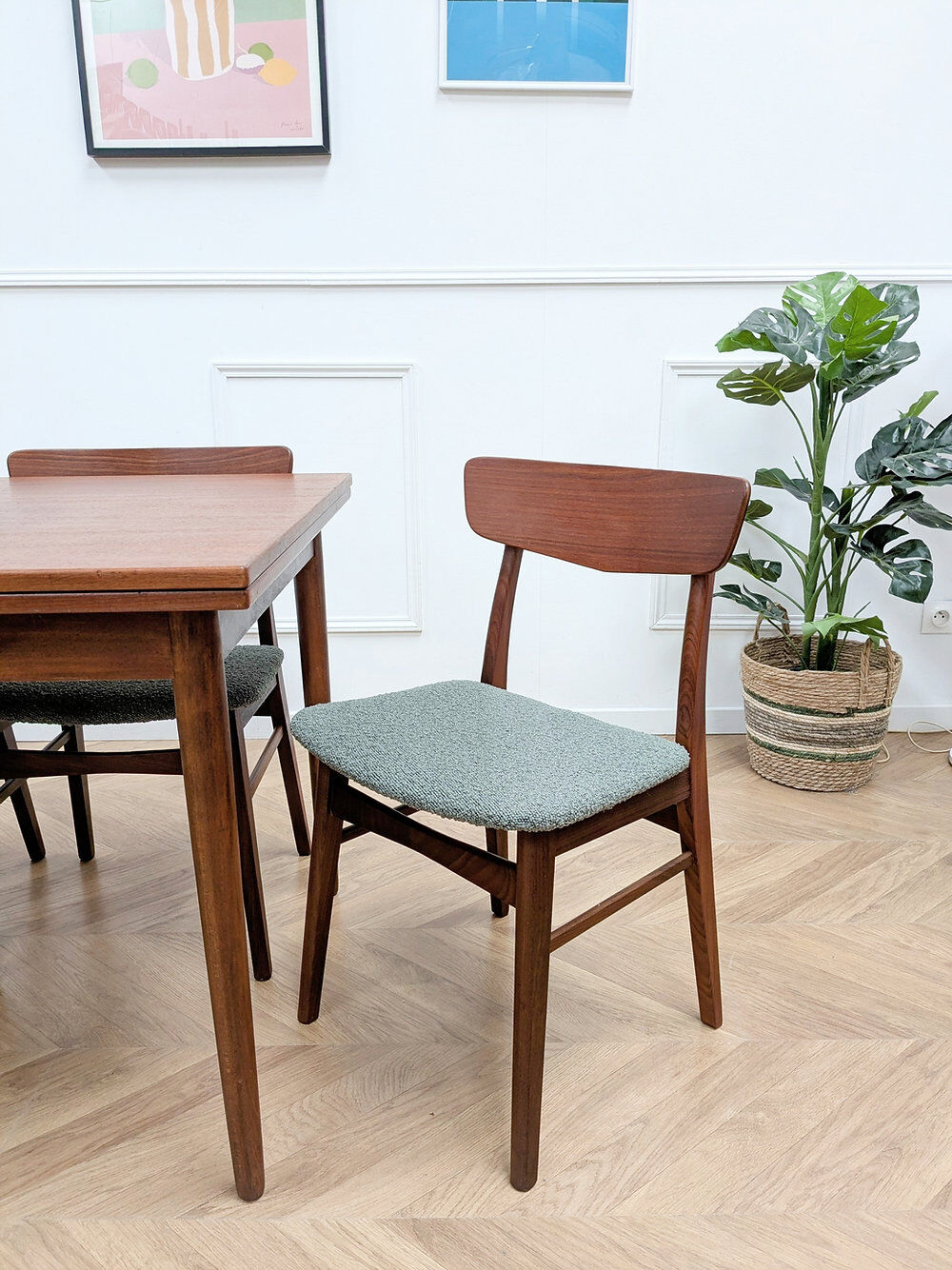 Lot de 4 chaises scandinaves