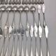 Deetjen 109 Piece Silverware Set Silver Metal Cutlery Set for 12 People