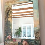 Very large Victorian style painted mirror