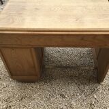 1940s oak desk pickled