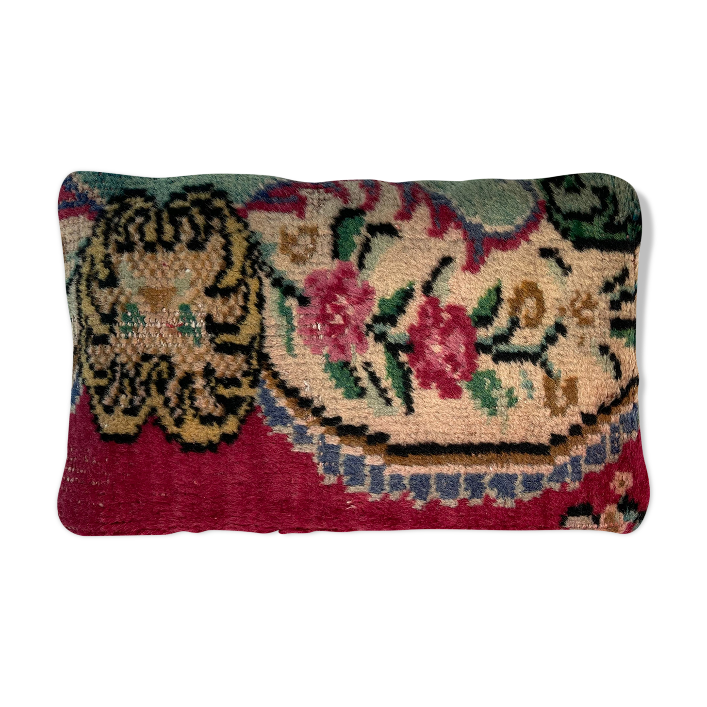 Vintage turkish rug cushion cover 30 x 50 cm