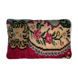 Housse de coussin de tapis turc vintage  30 x 50 cm