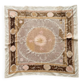 Vintage hand-embroidered tablecloth 139x148 cm