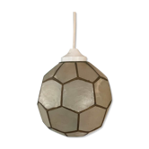 Mother-of-pearl and brass suspension