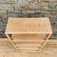 Wicker shelf