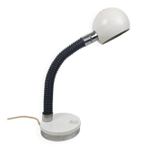Space Age "Eyeball" Desk Lamp with Flexible Gooseneck, 1970's