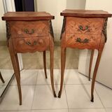 Paire de tables de nuit