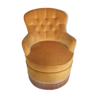 Golden toad chair