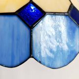 Pair of Art Deco Tiffany style pendant lights