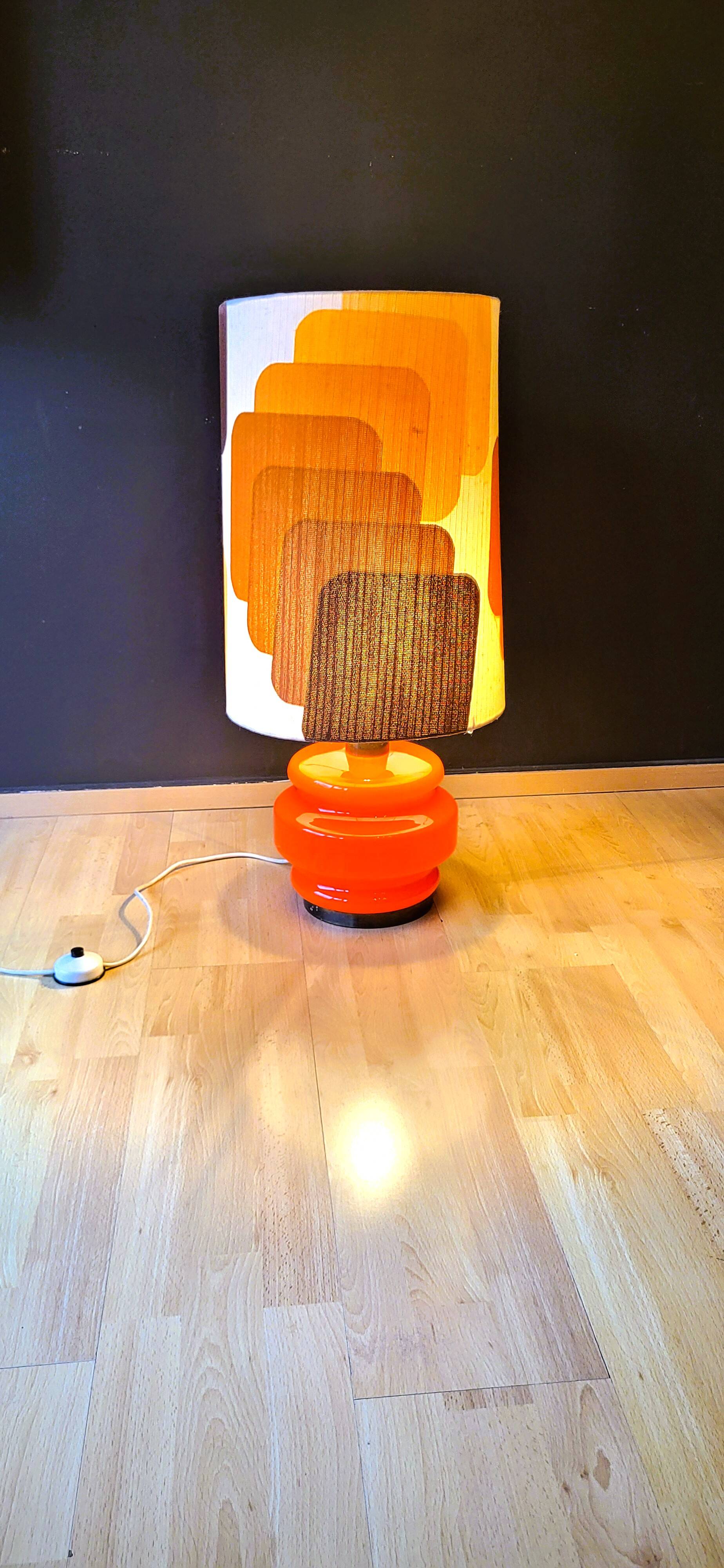 70s Design Floor or Table Lamp