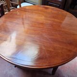 Mahogany round table
