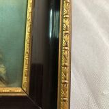 Painting on silk by JB Perronneau