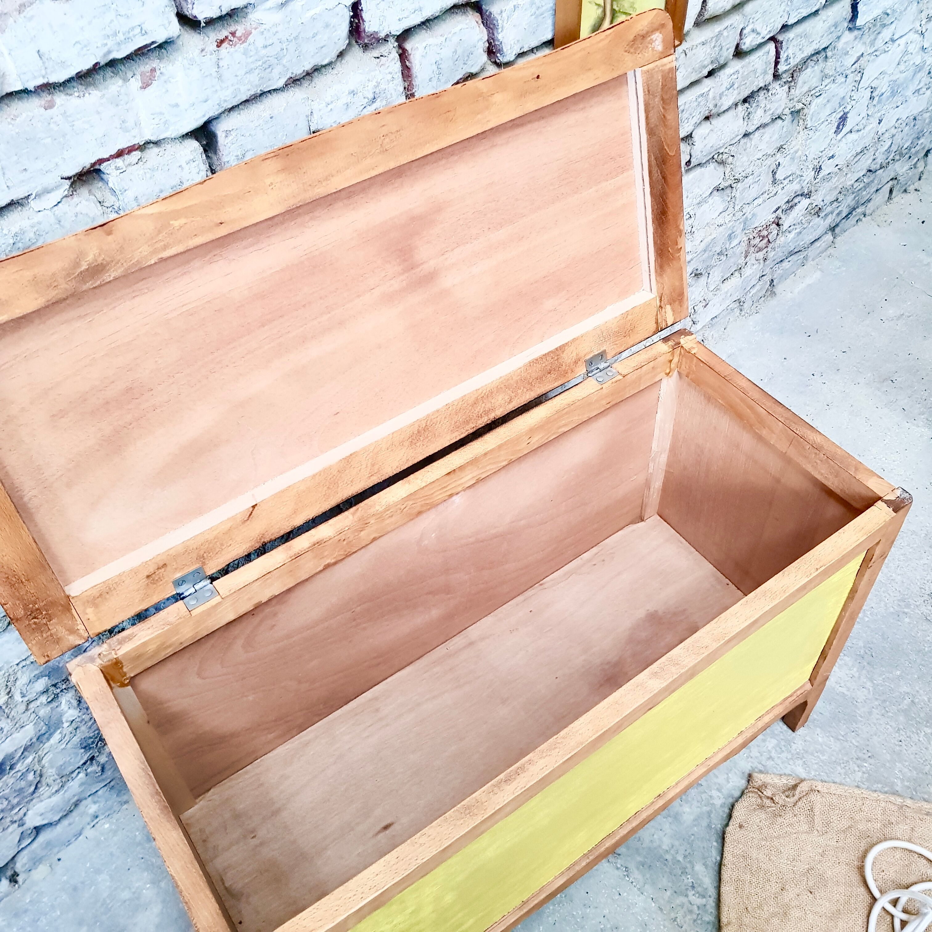 Banc coffre de rangement