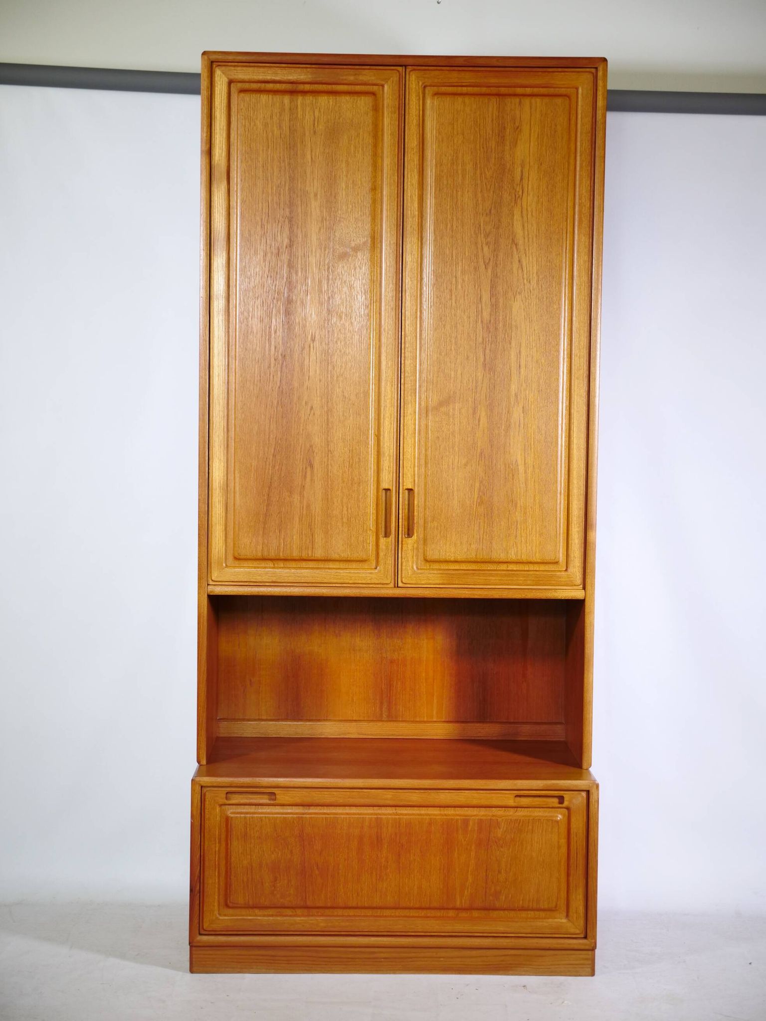 Module d'armoire en teck étagère Skandi Design 1, années 1970