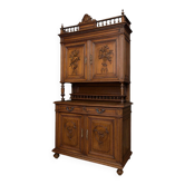 Buffet Style Louis XVI in Carved Walnut